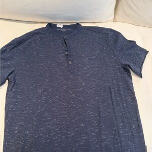 John Varvatos Blue Casual Button Down Shirt